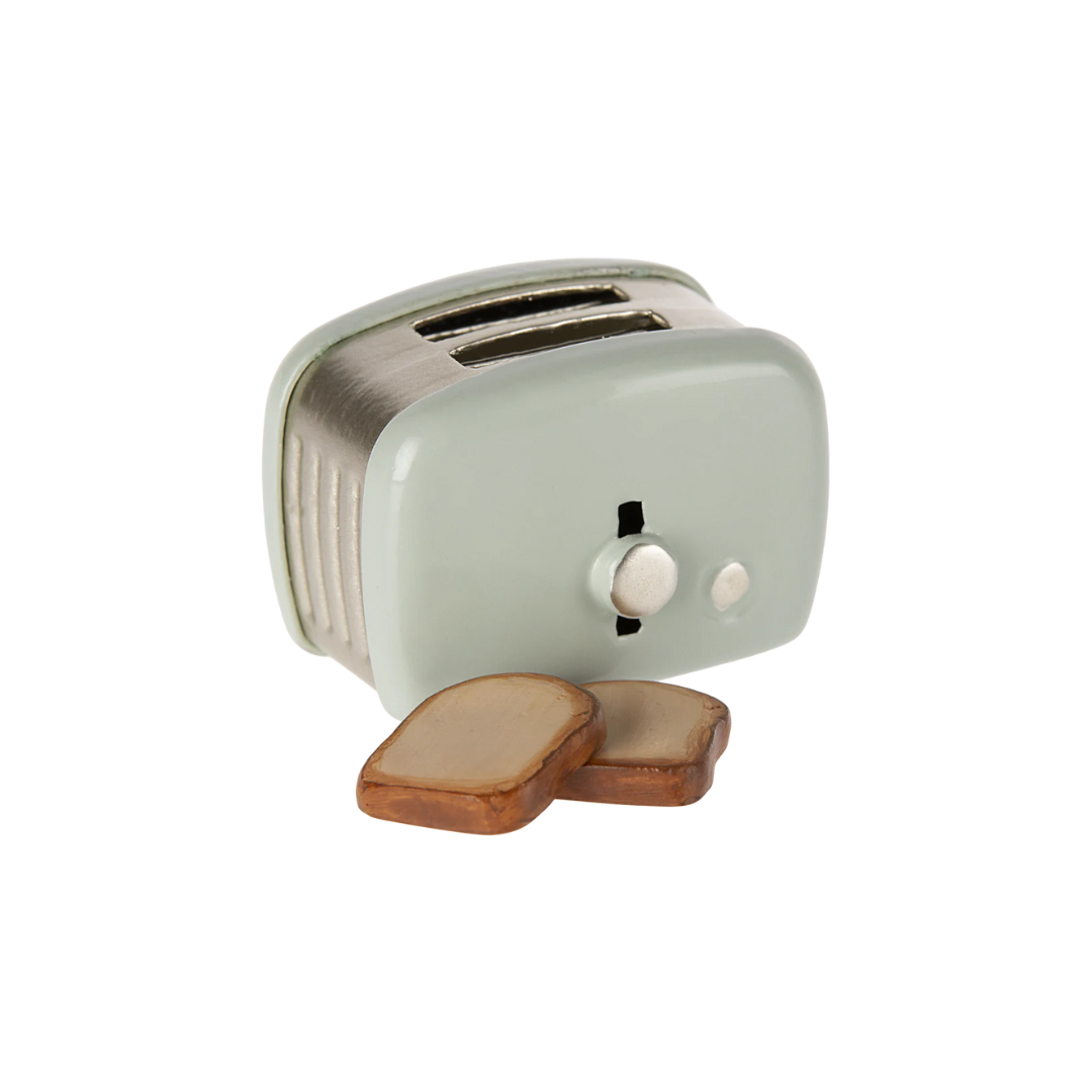 Maileg Mouse Toaster, Mint (DUE MID MAY)