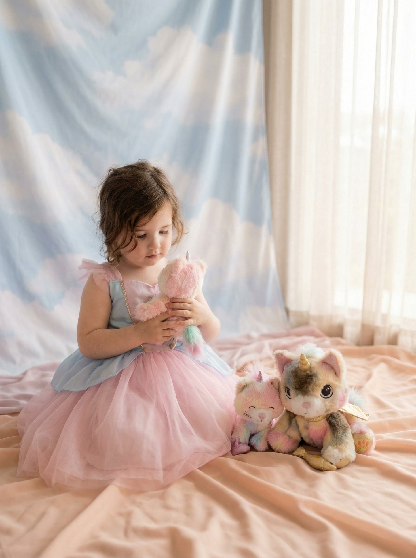 Dinkum Dolls by Olli Ella Binky Kittycorn - Sprinkle
