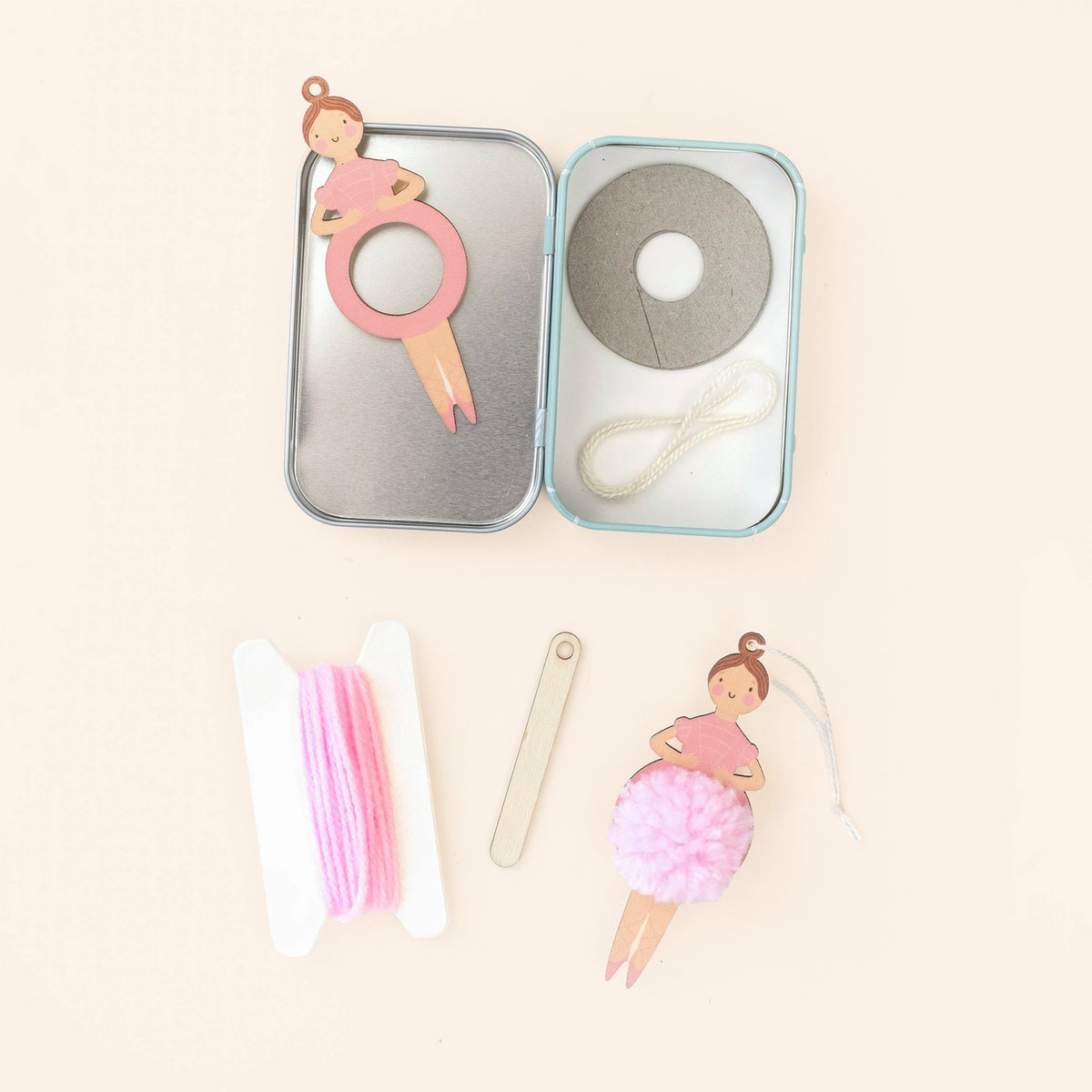 Cotton Twist Make Your Own Pom Pom Ballerina Gift Kit