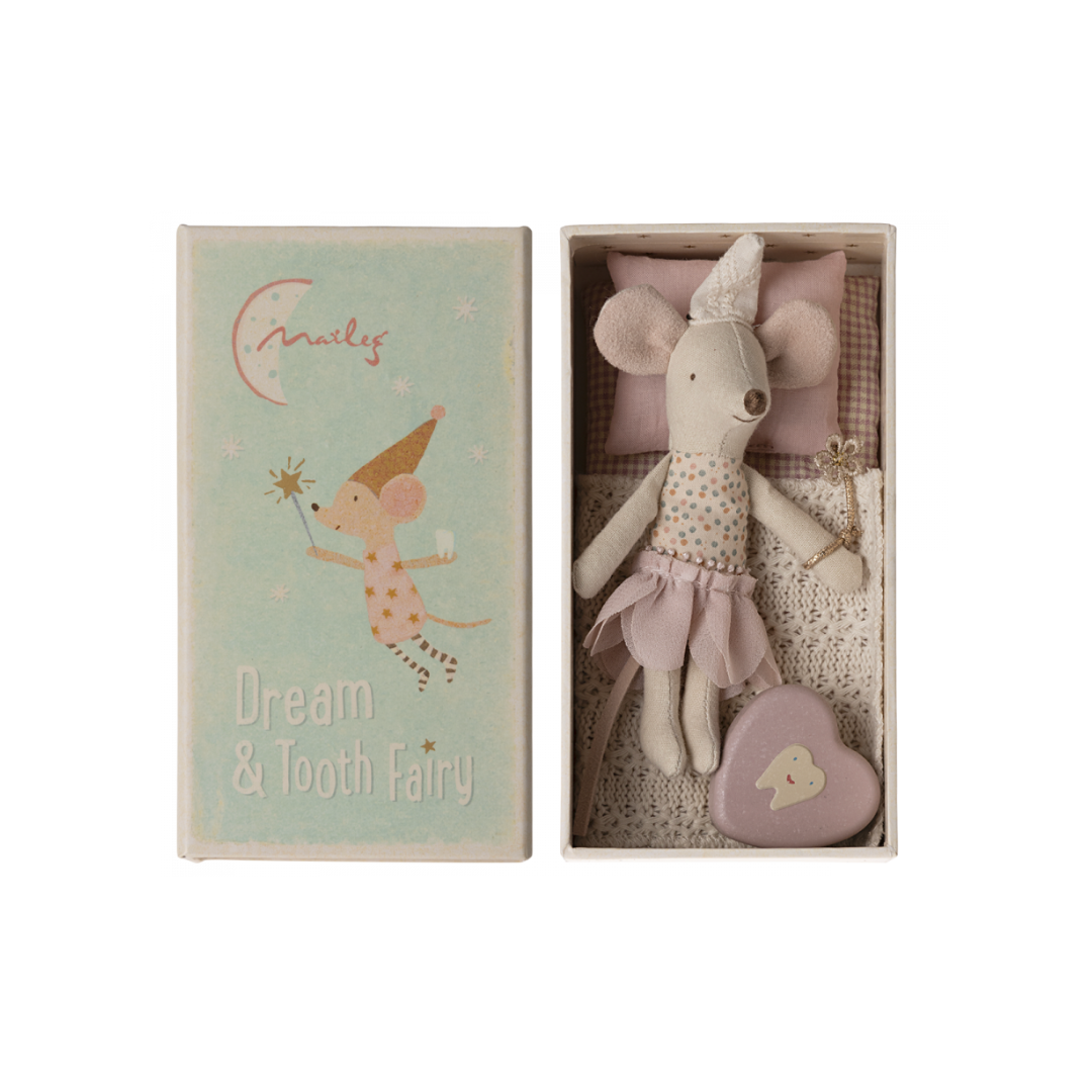 Maileg Tooth Fairy Mouse, Little Sister, Luxury Gift Set