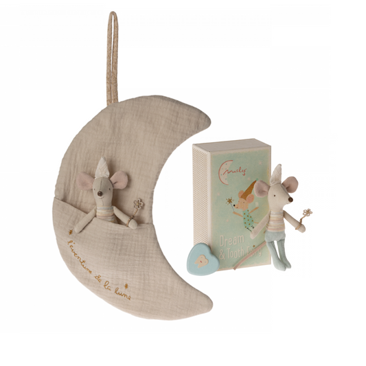 Maileg Sweet Dreams Little Tooth Fairy, Little Brother, Gift Set