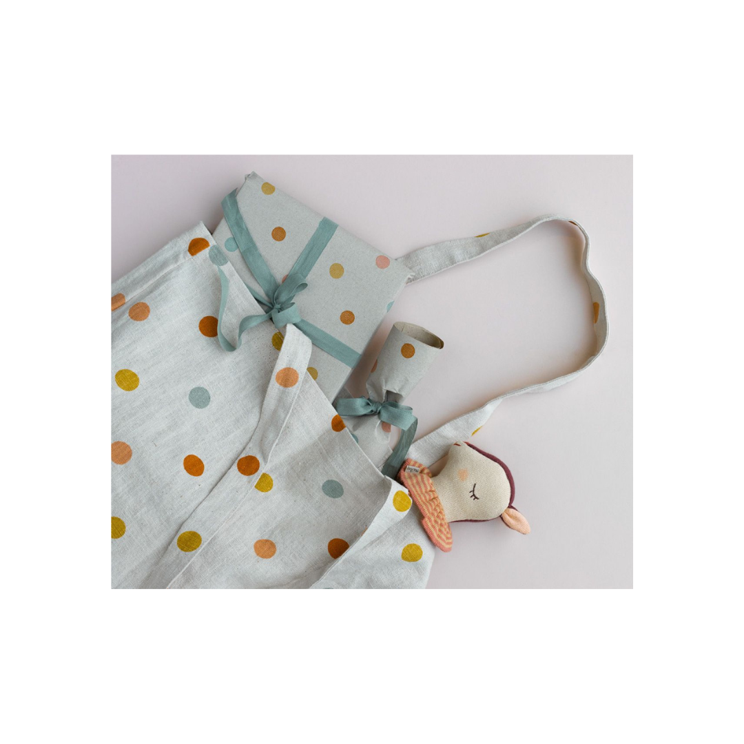 Tote bag, Multi dots - Small
