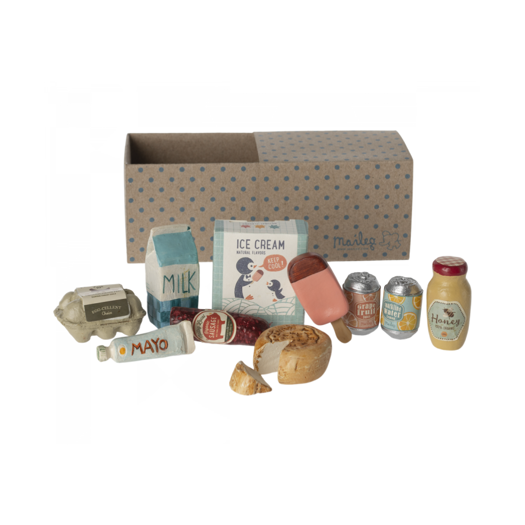Maileg SS24 Miniature grocery box (DUE END MARCH)