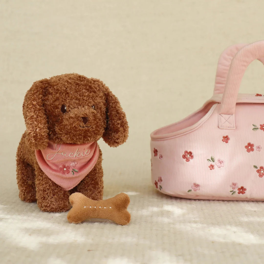 Little Dutch Plush Dog Jackie in Bag