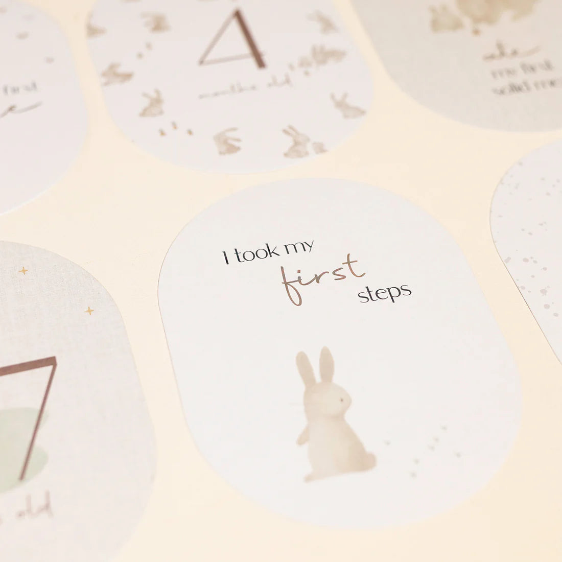 Little Dutch Baby Milestone Cards - Baby Bunny