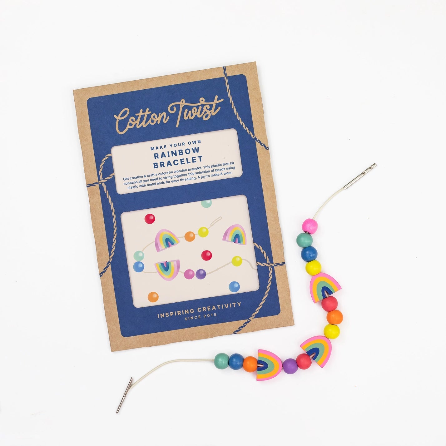 Cotton Twist Make Your Own Rainbow Bracelet