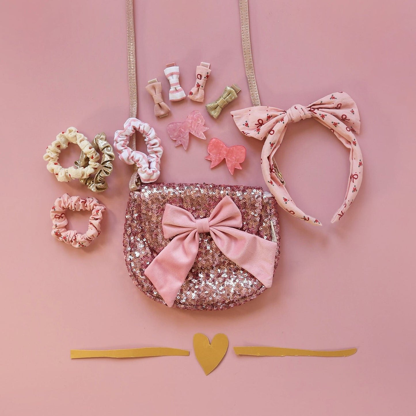 Rockahula Pretty in Pink Acetate Bow Clips