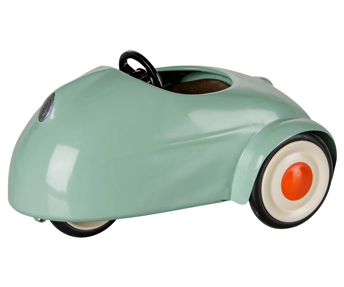 Maileg Car, Mouse - Light mint