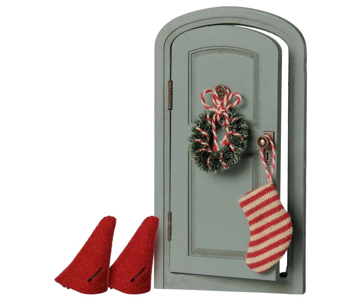 Maileg Christmas door set, Mouse