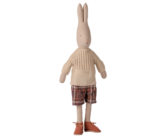 Maileg Rabbit, Size 4 - Classic - Pants and knitted sweater