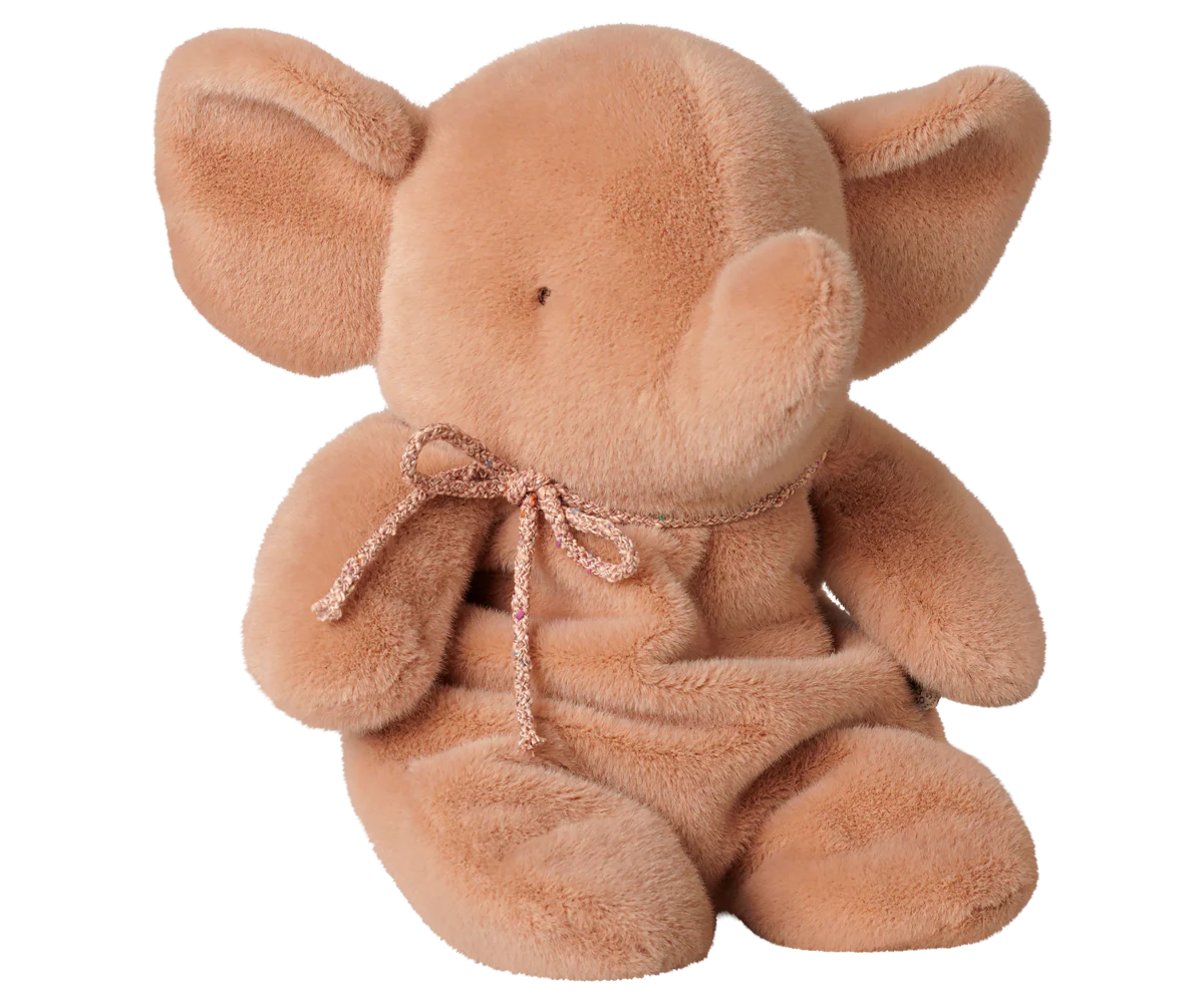 Maileg Elephant plush, Medium - Vintage rose