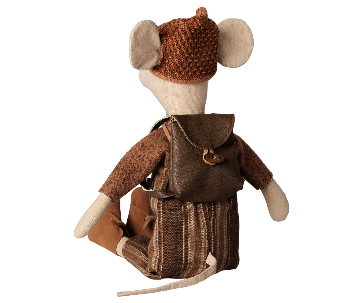 Maileg Backpack, Medium mouse