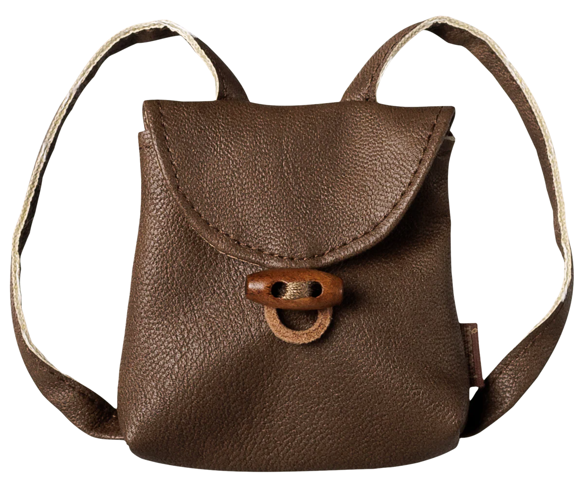 Maileg Backpack, Medium mouse