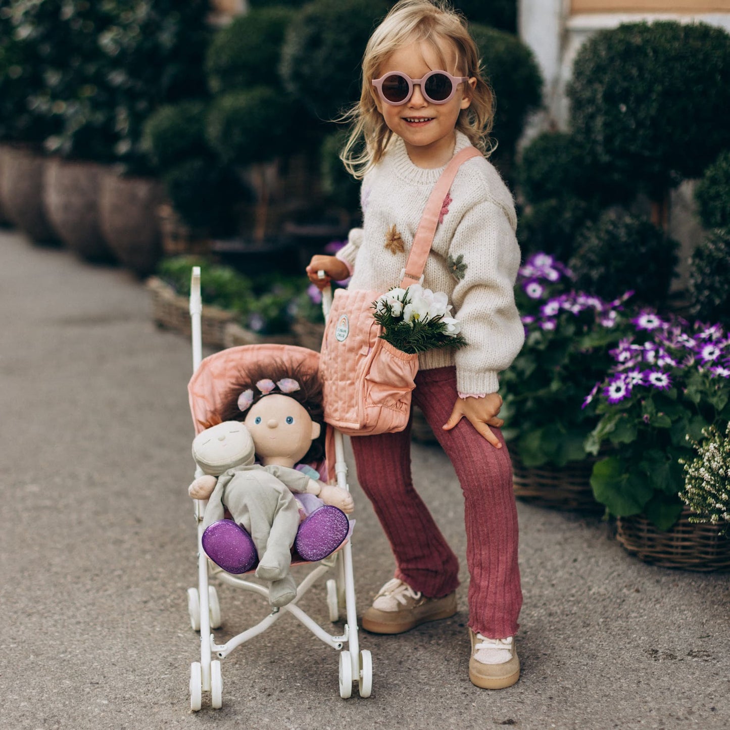 Olli Ella Sollie Stroller 2.0 - Rose