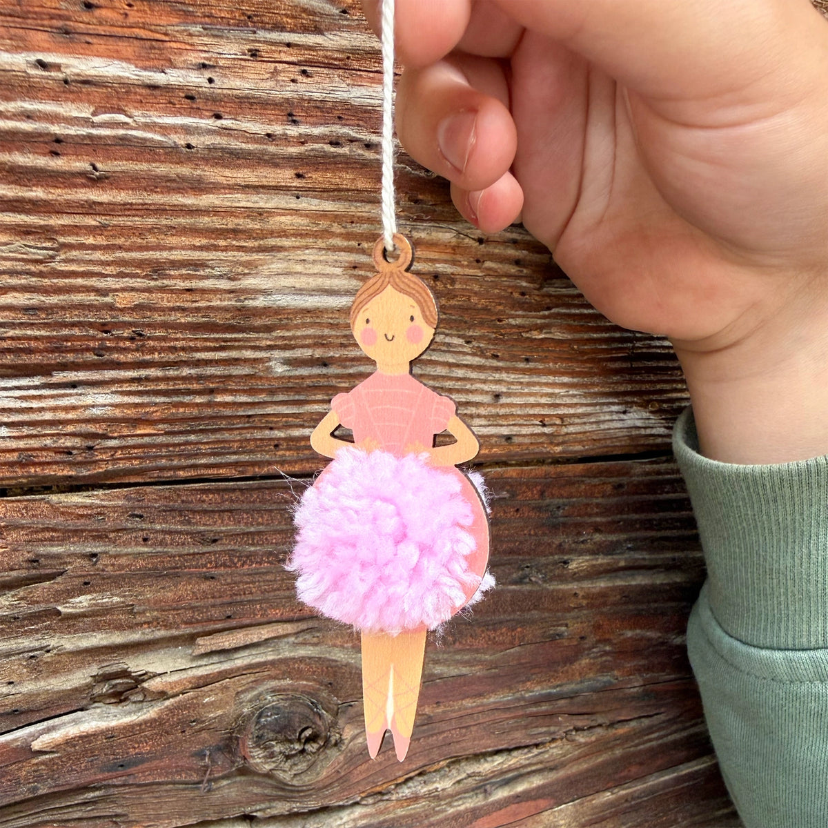 Cotton Twist Make Your Own Pom Pom Ballerina Gift Kit