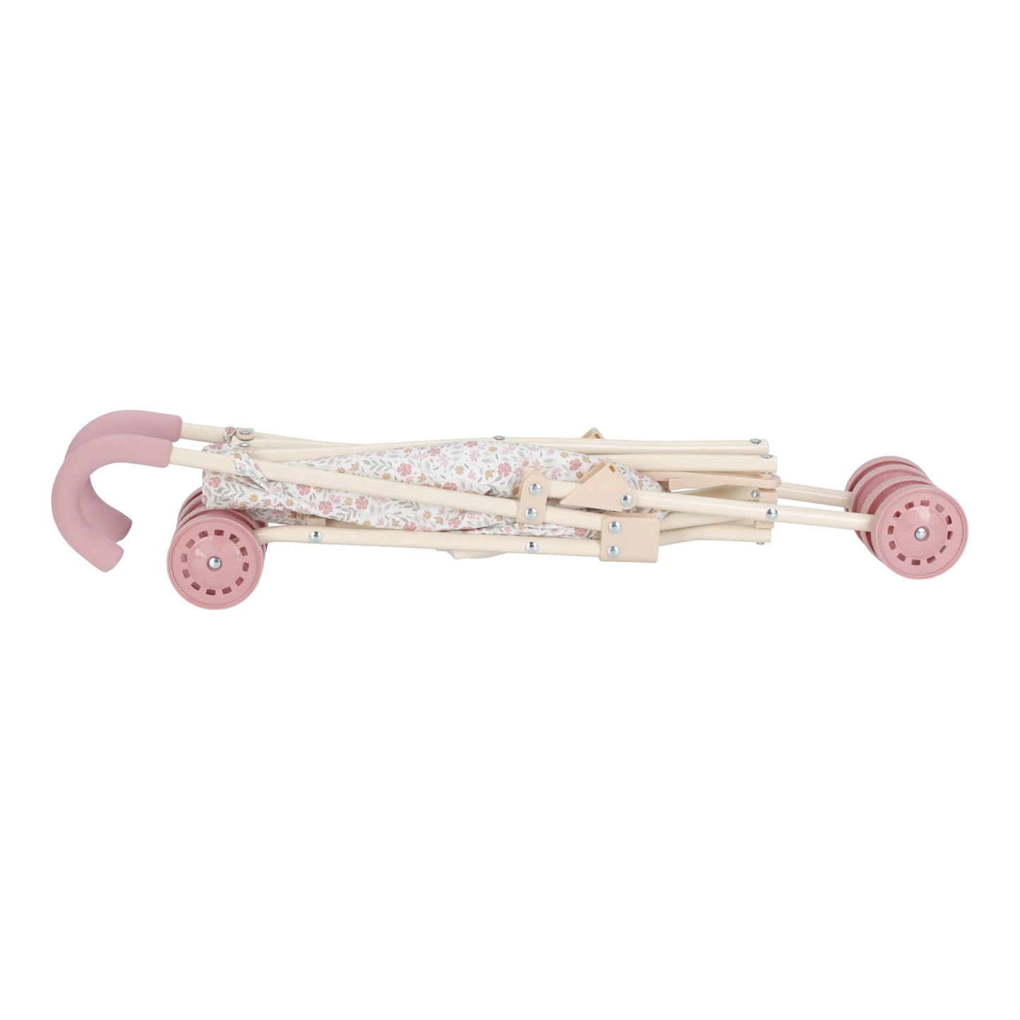 Little Dutch Metal Doll Stroller - White