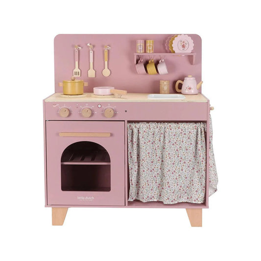 Little Dutch Wooden play kitchen Pink Limited Edition
