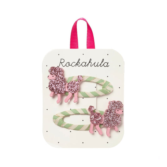 Rockahula Pretty in Pink Poodle Clips
