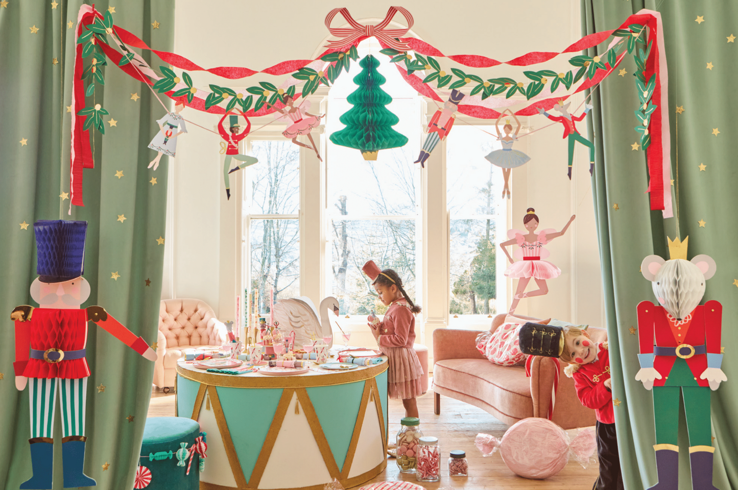 Meri Meri Nutcracker Ballet Garland