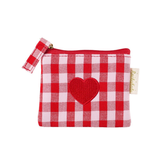 Rockahula Gingham Love Heart Mini Purse