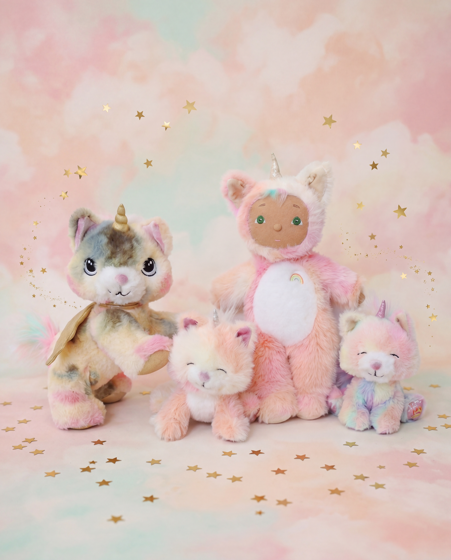 Dinkum Dolls by Olli Ella Binky Kittycorn - Bonbon