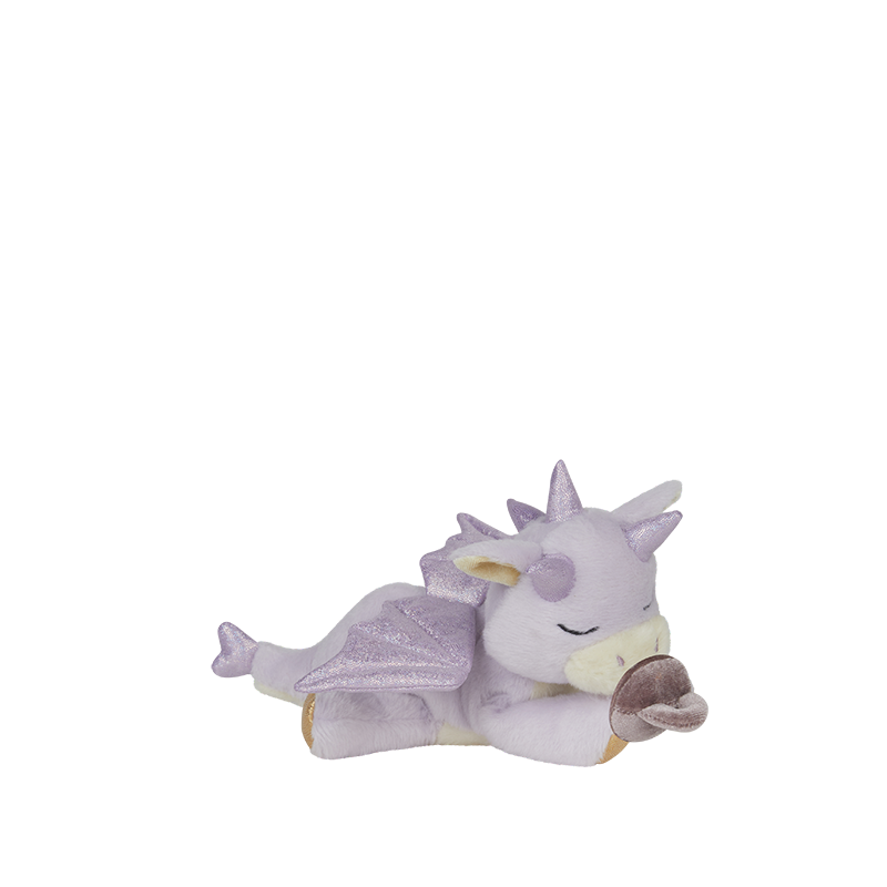 Olli Ella Binky Baby Dragon - Misty Lavender