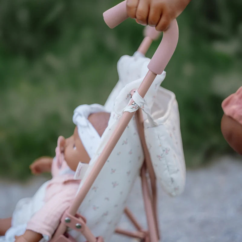 Little Dutch Metal Doll Stroller - Pink