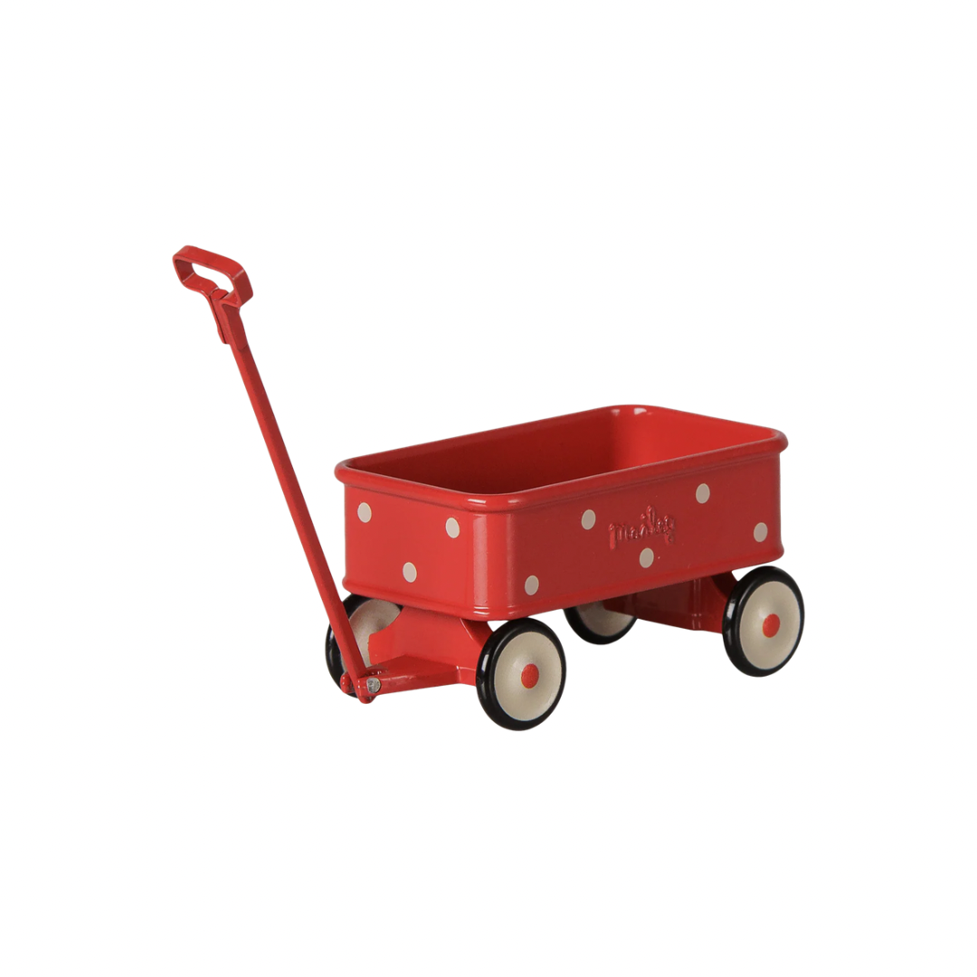 Maileg Wagon, Mouse - Red