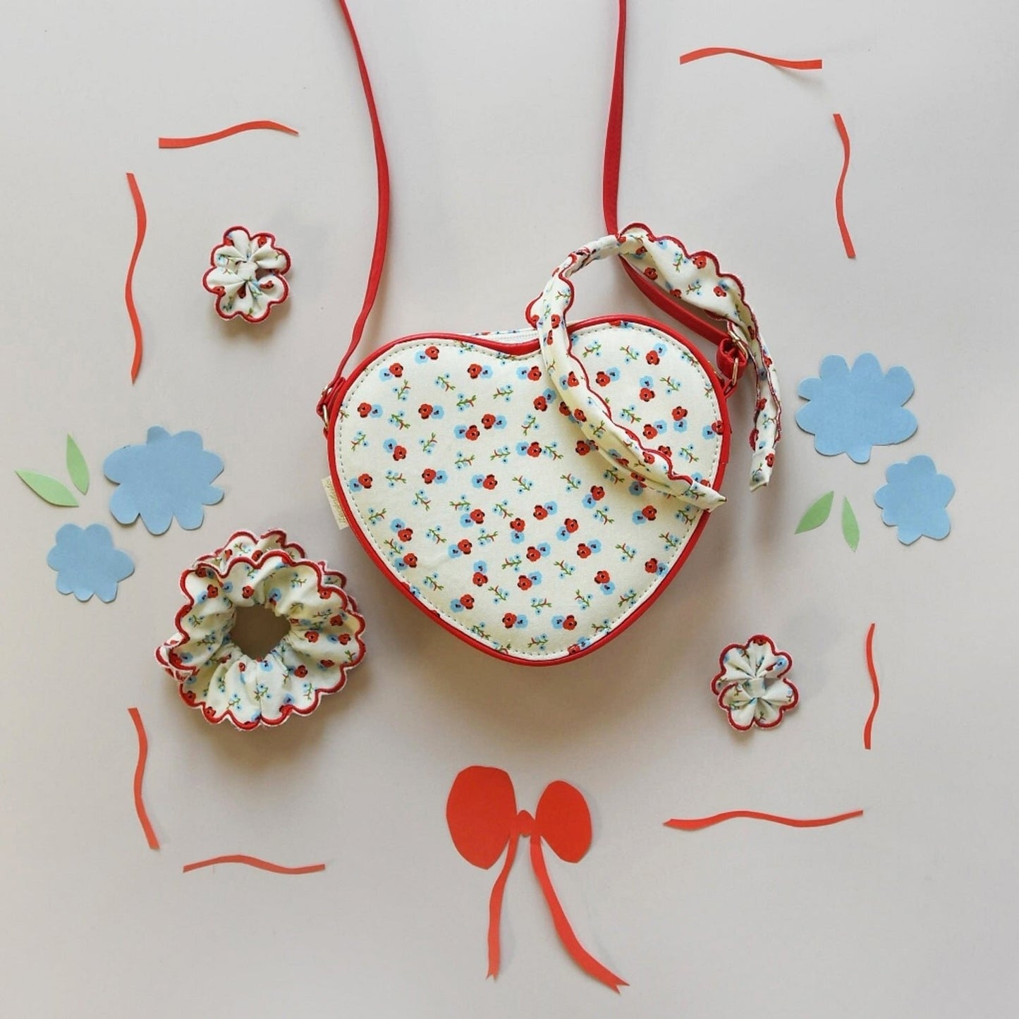 Rockahula Martha Ditsy Scalloped Scrunchie