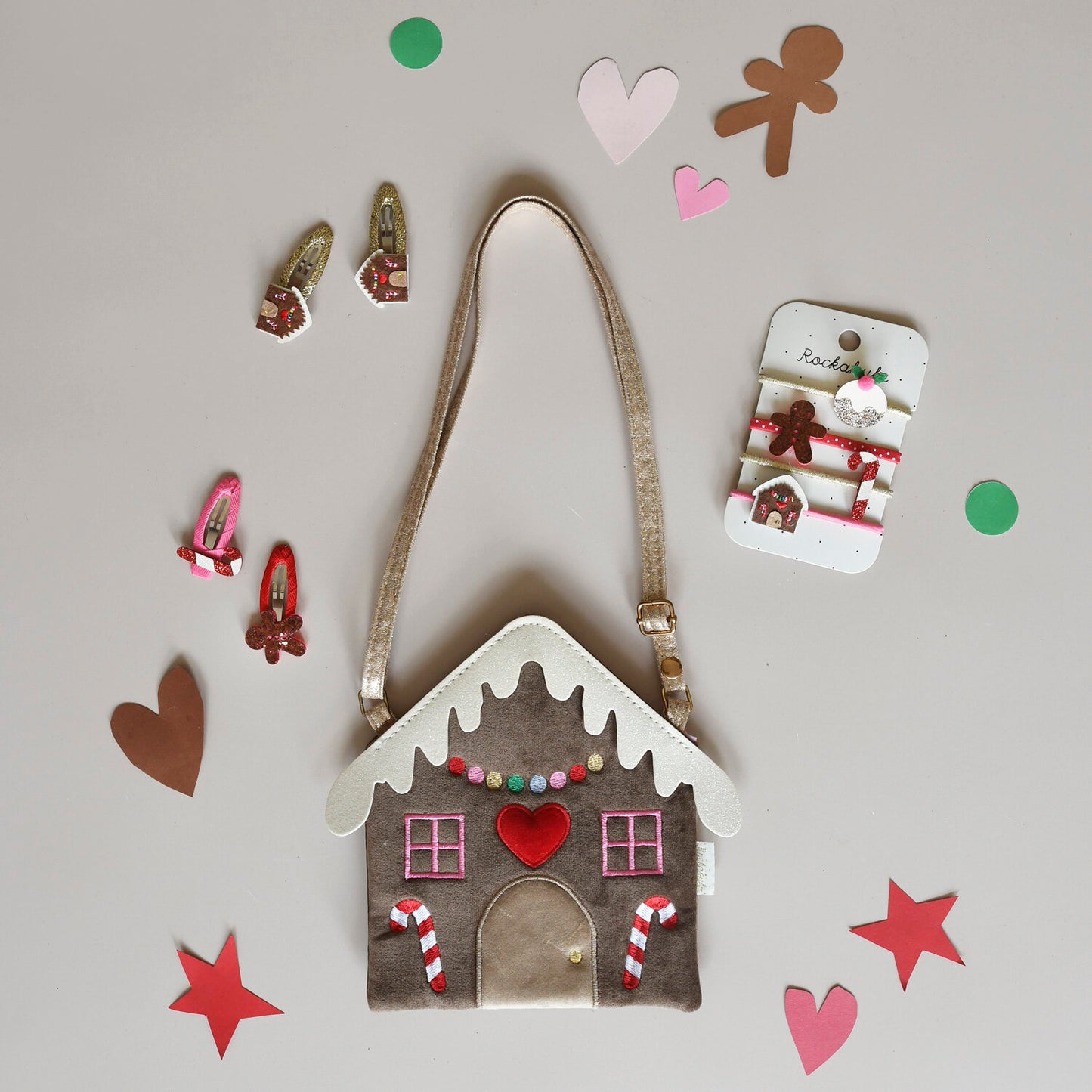 Rockahula Gingerbread House Bag