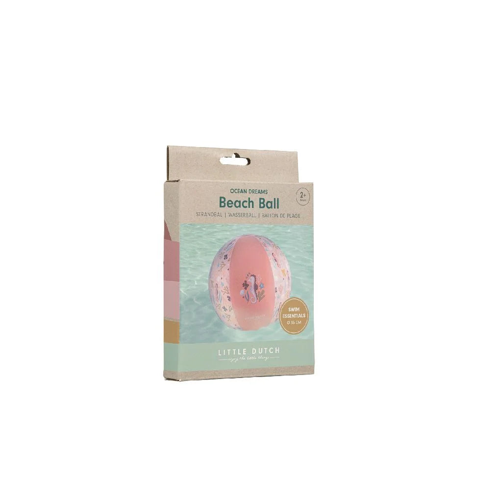 Little Dutch Beach Ball - Ocean Dreams Pink