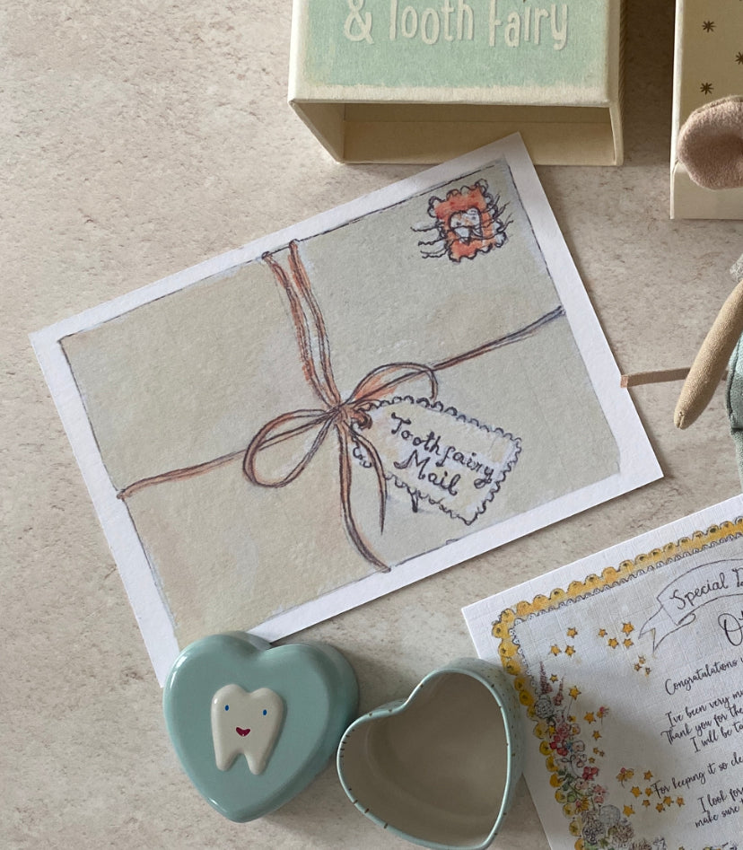 Personalised Tooth Fairy Letter Postcard