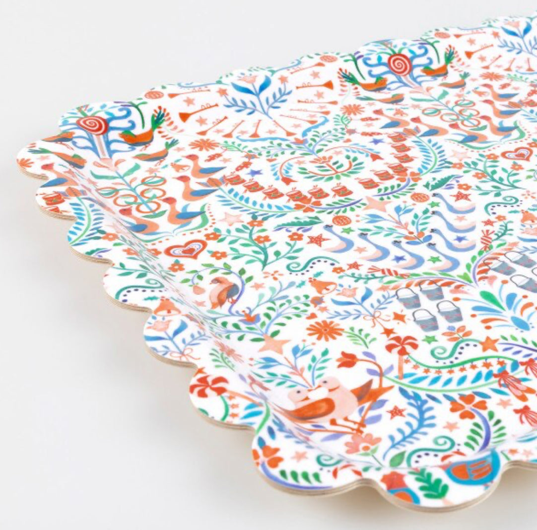Meri Meri x Liberty 12 Days of Christmas Small Tray