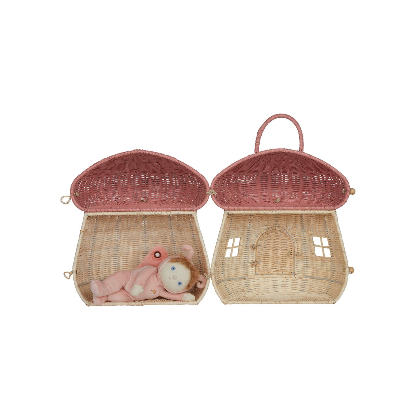 Olli Ella Mushroom Doll House - Musk