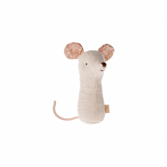 Maileg Lullaby friends, Mouse rattle - Nature
