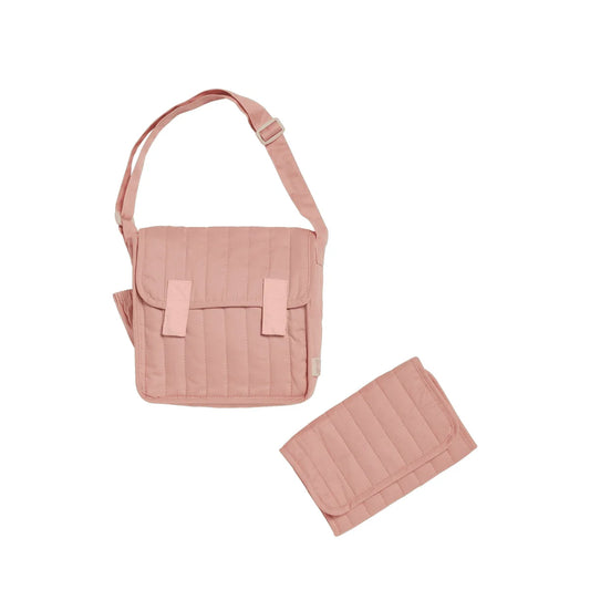 Olli Ella Carrie Convertible Changing Set - Rose