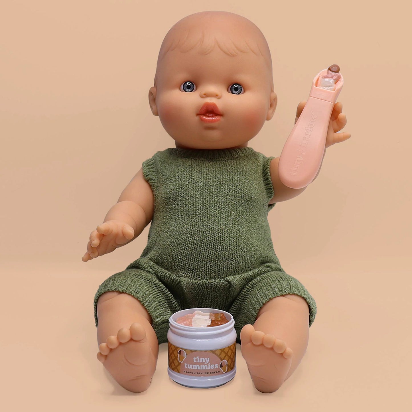 Tiny Harlow Neapolitan Ice Cream Tiny Tummies