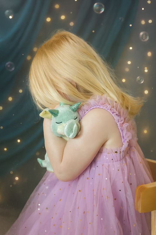 Olli Ella Binky Baby Dragon - Volt Green