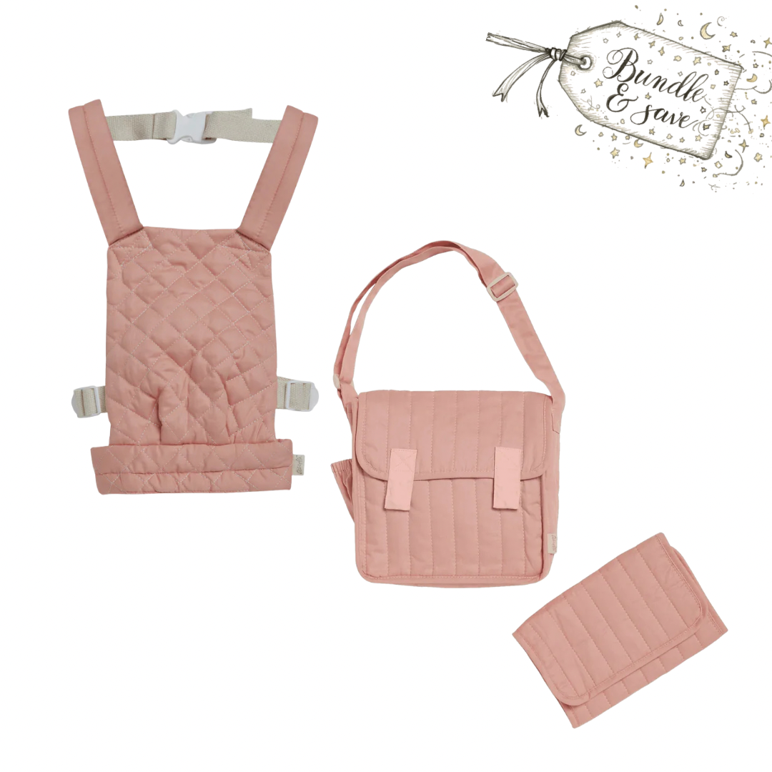 Olli Ella Newborn Essentials Bundle - Rose