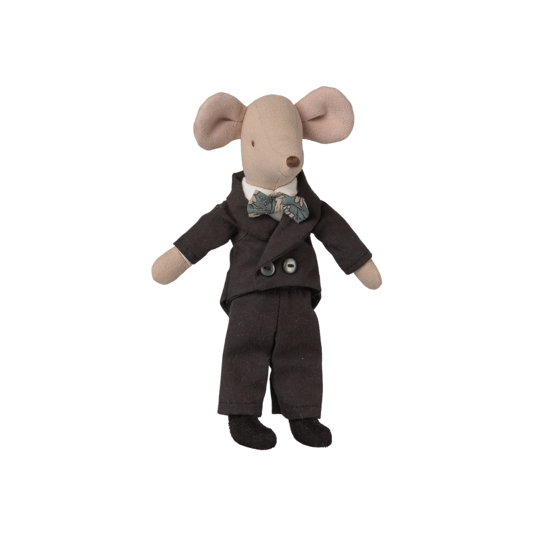 Maileg Wedding suit, Dad mouse