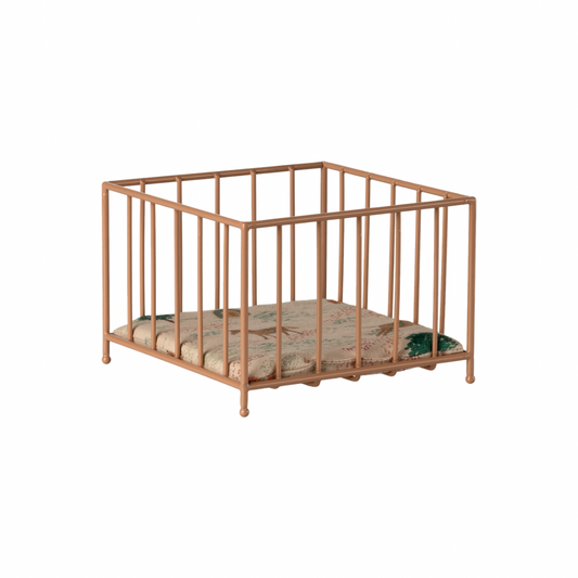 Maileg Playpen, Micro - Dark powder