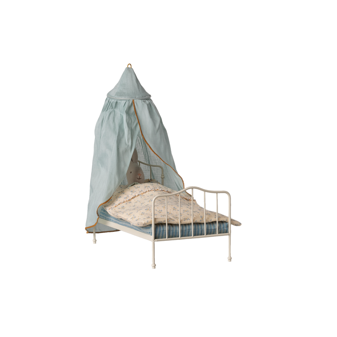 Maileg Bed canopy, Miniature - Mint