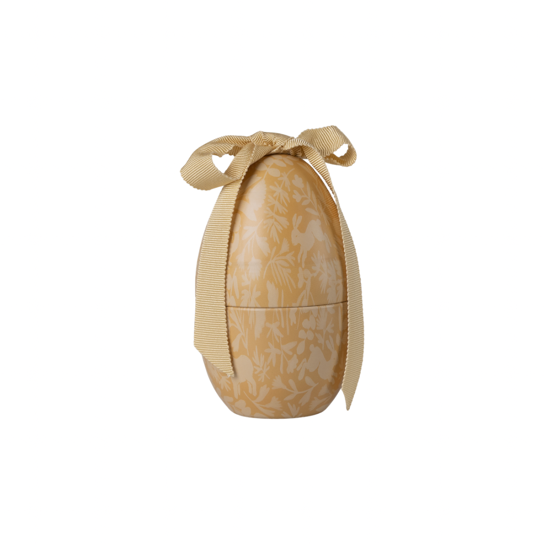 Maileg Easter egg, Small - Cream yellow