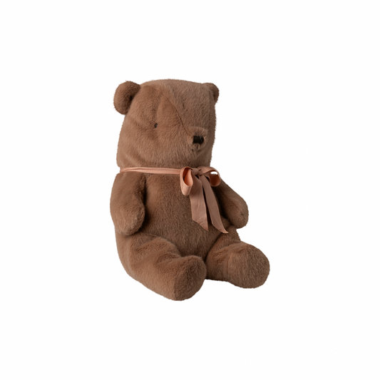 Maileg Teddy bear plush, Medium - Soft brown