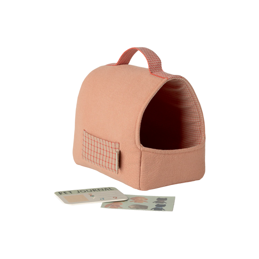 Maileg Pet carrier - Coral