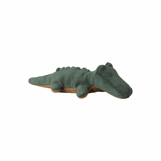 Maileg Safari Friends, Crocodile, Small - Forest Green