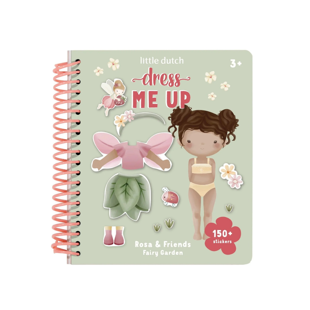 Little Dutch Dress me up book - Fairy Garden