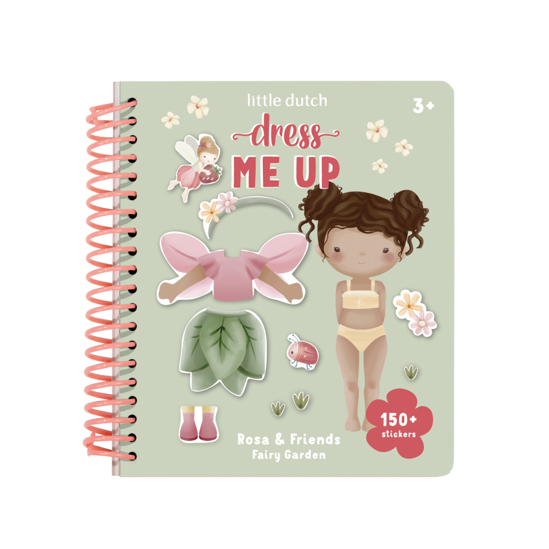 Little Dutch Dress me up book - Fairy Garden