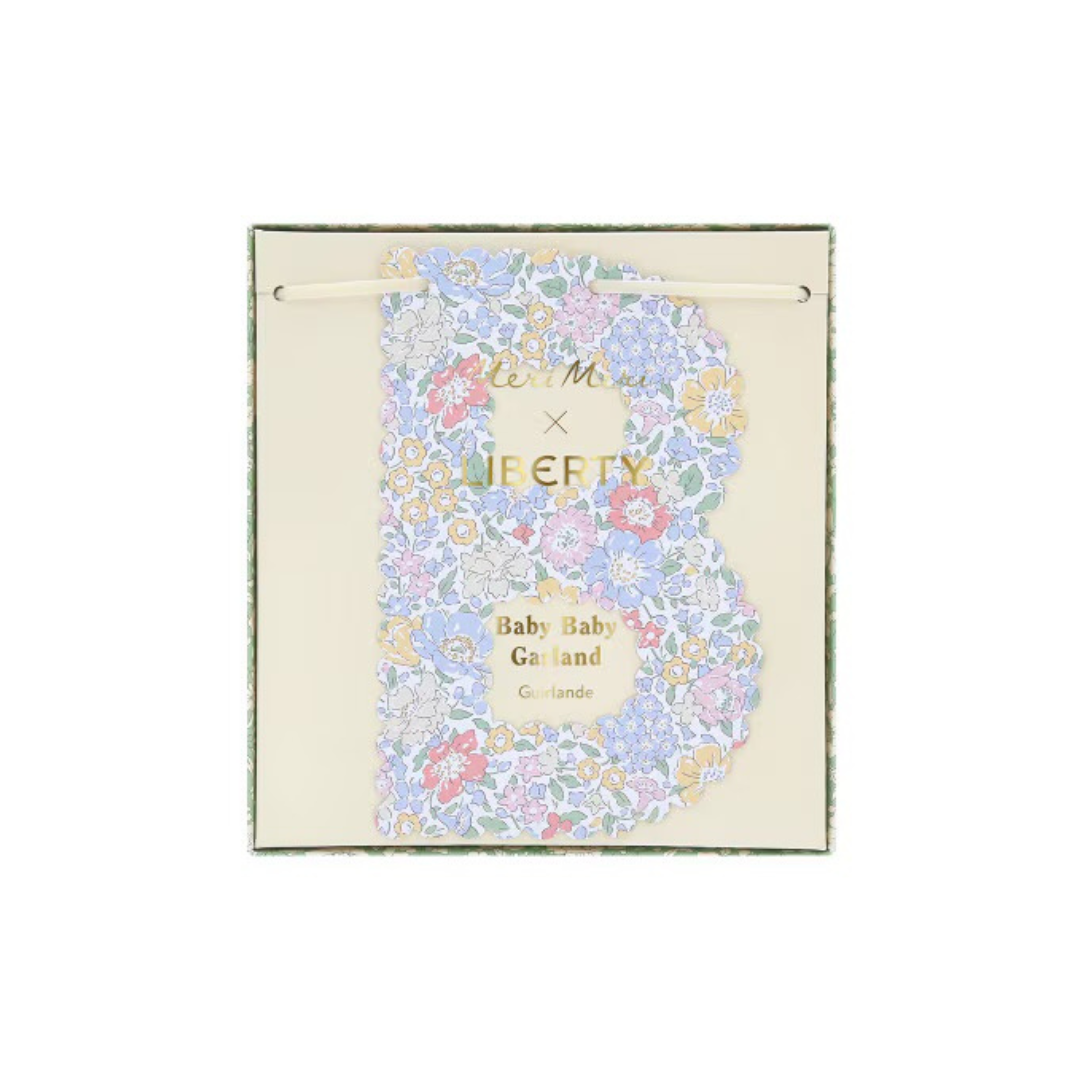Meri Meri x Liberty Baby Garland