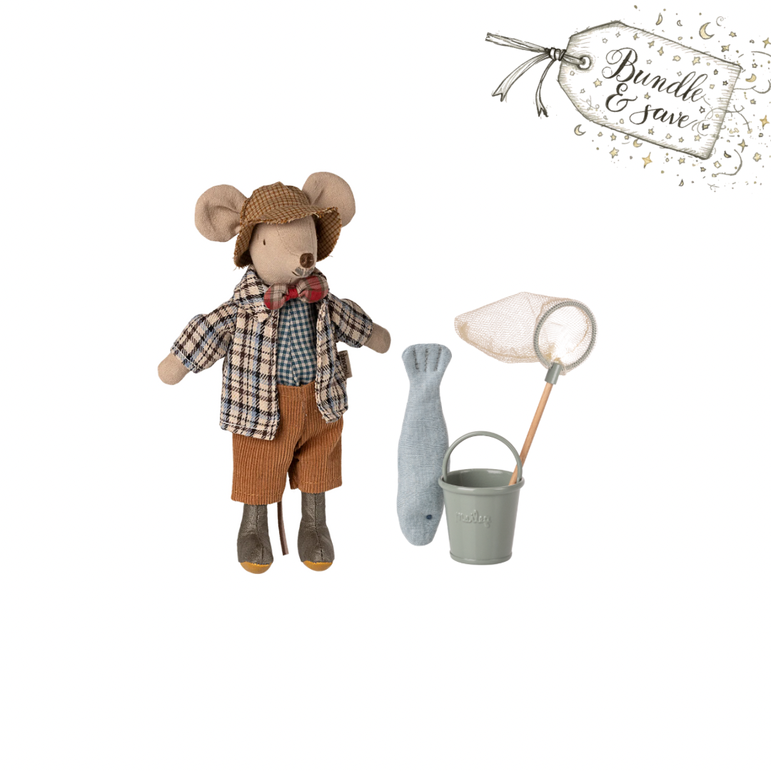 Maileg Grandad Fishing Bundle